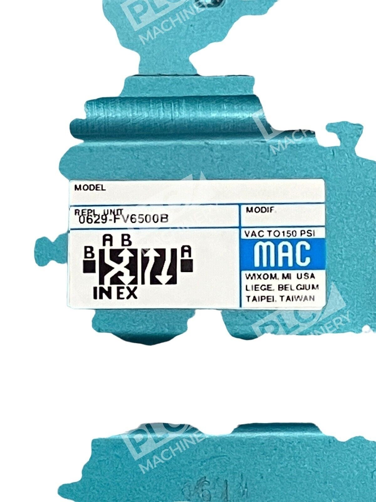 MAC 0629-FV6500B Double Operater Solenoid Valve PPE-871BAAG - Image 3