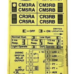 Banner CM3RA - Banner CM3RA Multi-Amp Sensor Module LR41887