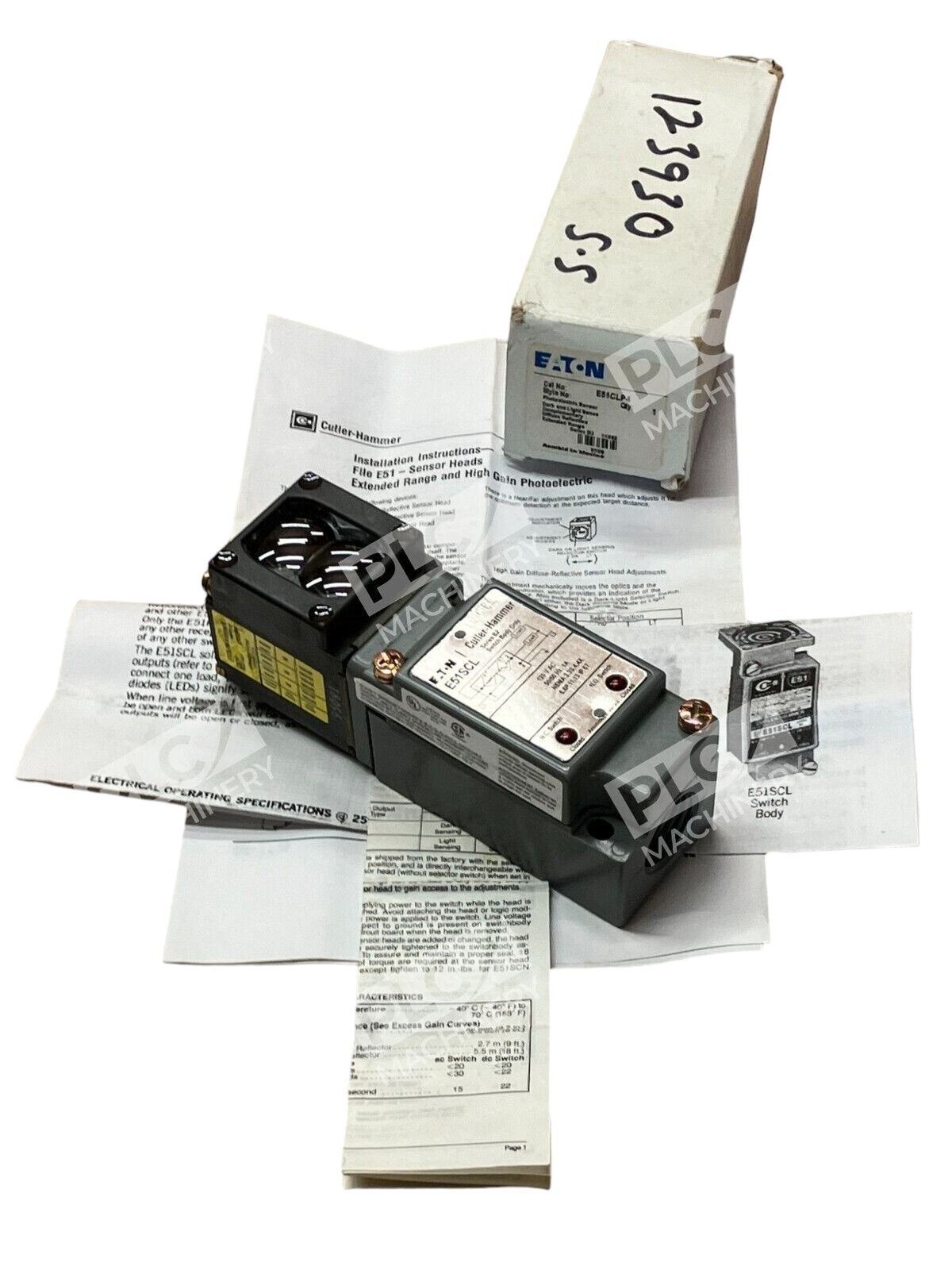Eaton E51CLP4 Photoelectric Sensor Dark and Light Sense B2 Switch Body Only - Image 3