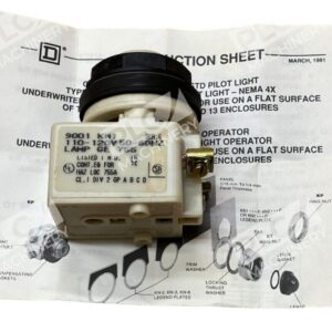 Square D 9001KM-1 - Square D 9001KM-1 /G Lamp GE 755