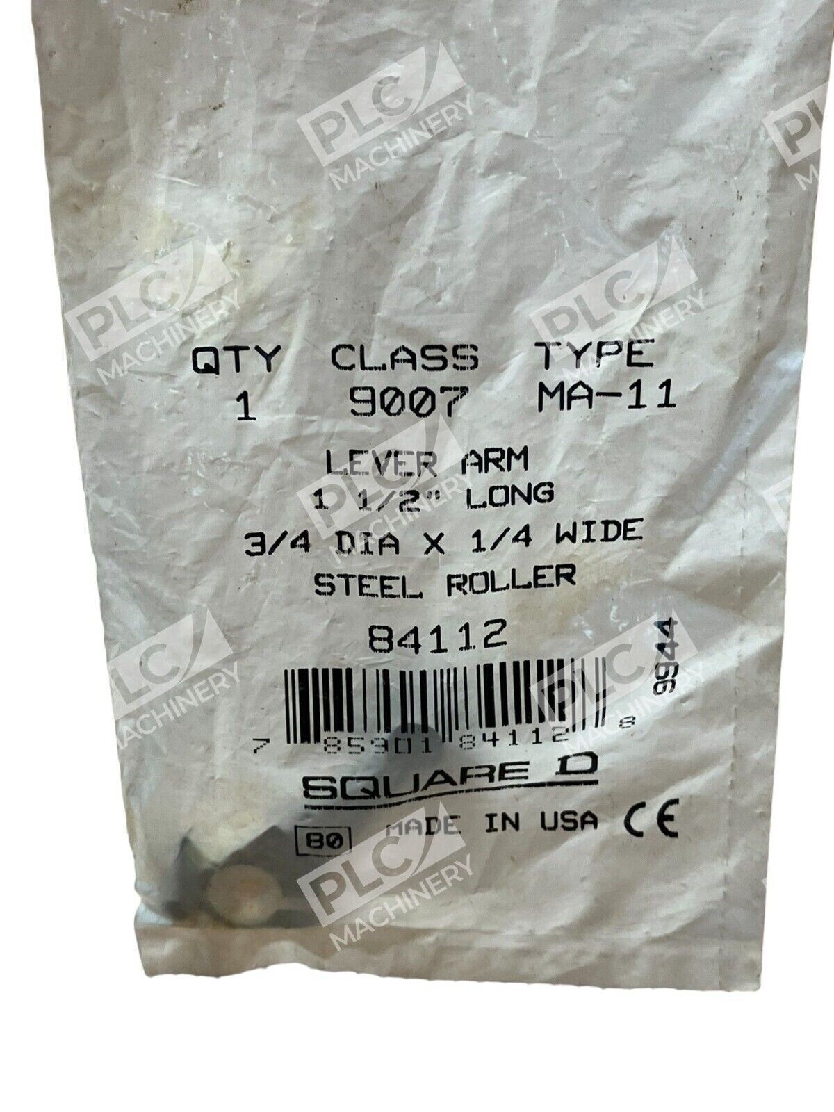 Square D 9007MA-11 Lever Arm 1-1/2" Steel Roller - Image 3