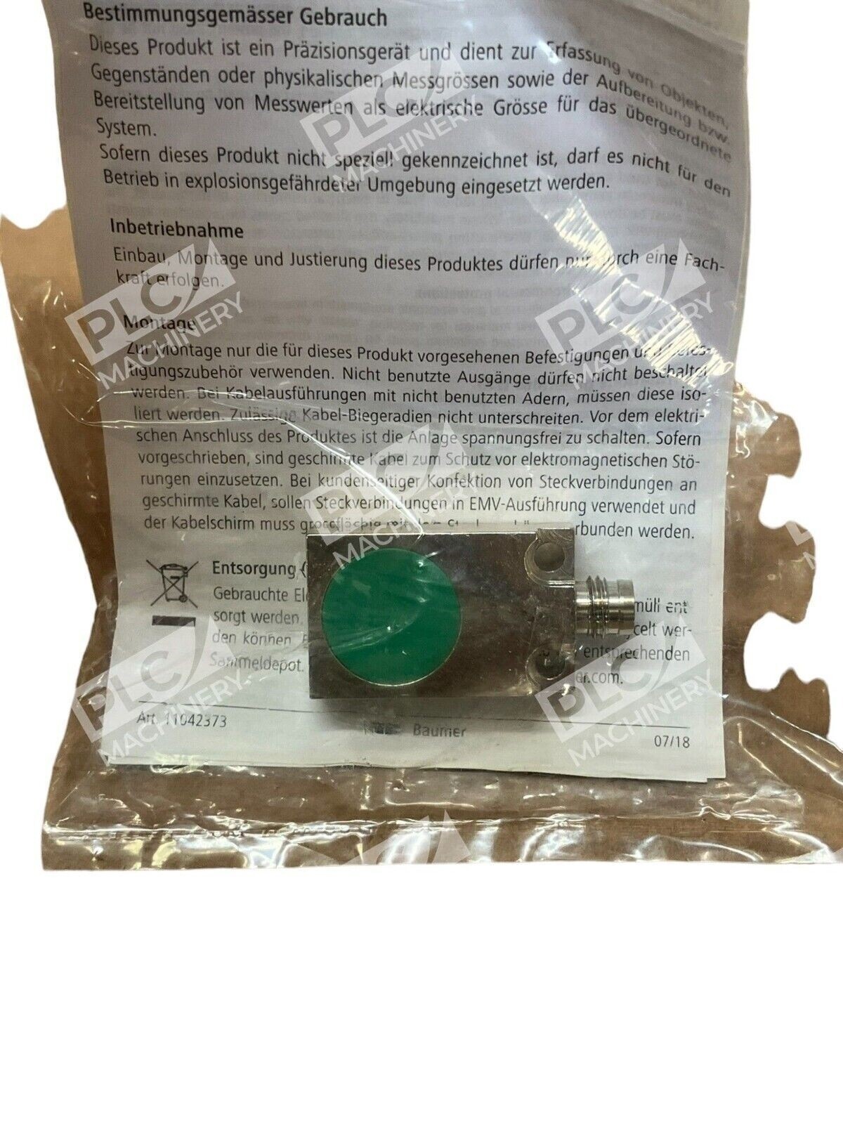 Baumer IFFM 20P17A3/S35L Inductive Sensor - Image 5