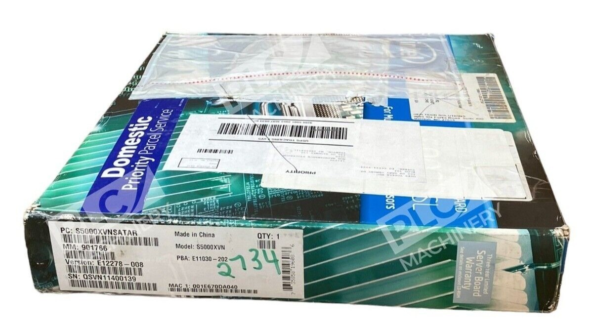 Intel S5000XVNSATAR - Intel S5000XVNSATAR Motherboard