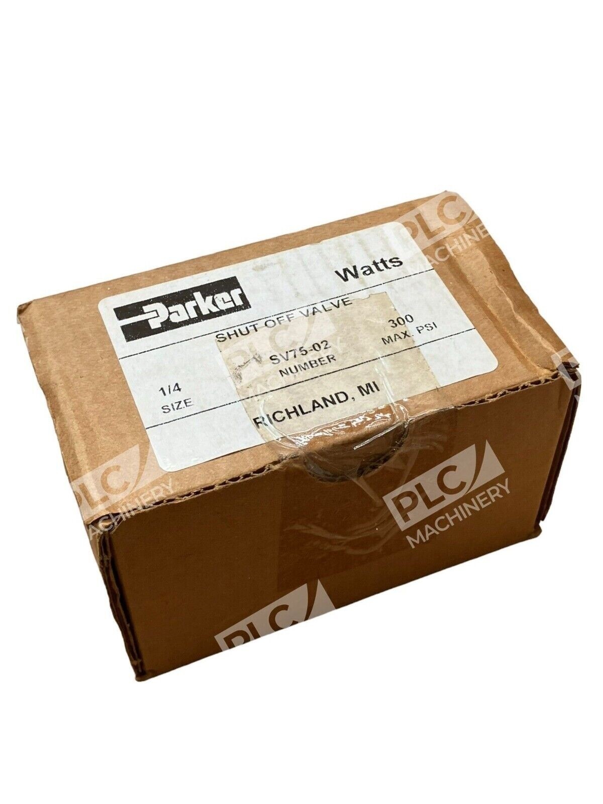 Parker SV75-02 - Parker Watts SV75-02 Shut Off Valve