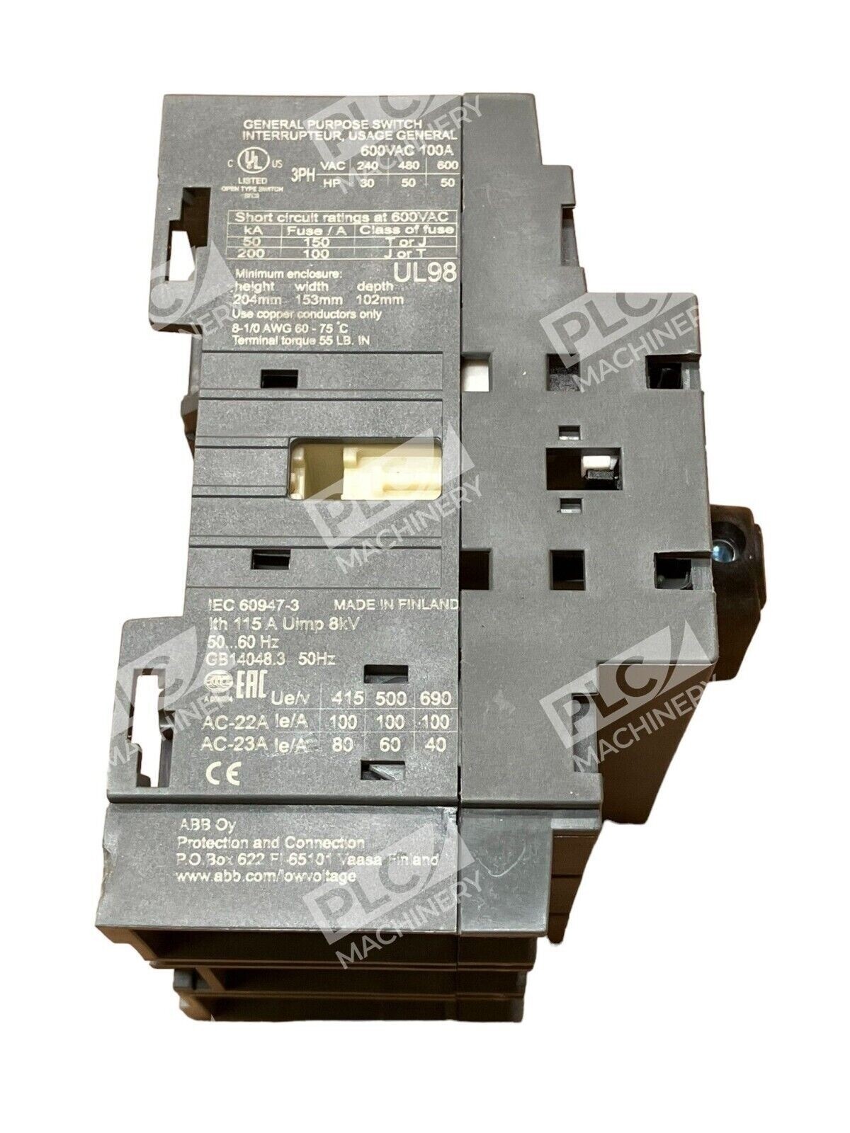 ABB OT100F3 General Purpose Switch - Image 3