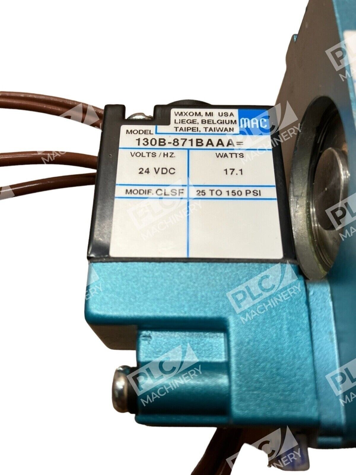 MAC 56C-77-871BA 3 Way Solenoid Valve - Image 4