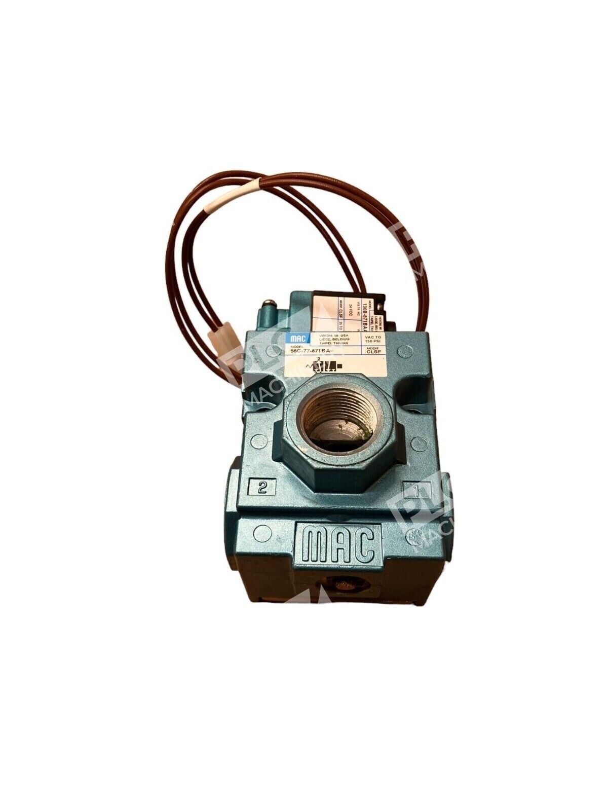 MAC 56C-77-871BA 3 Way Solenoid Valve - Image 2