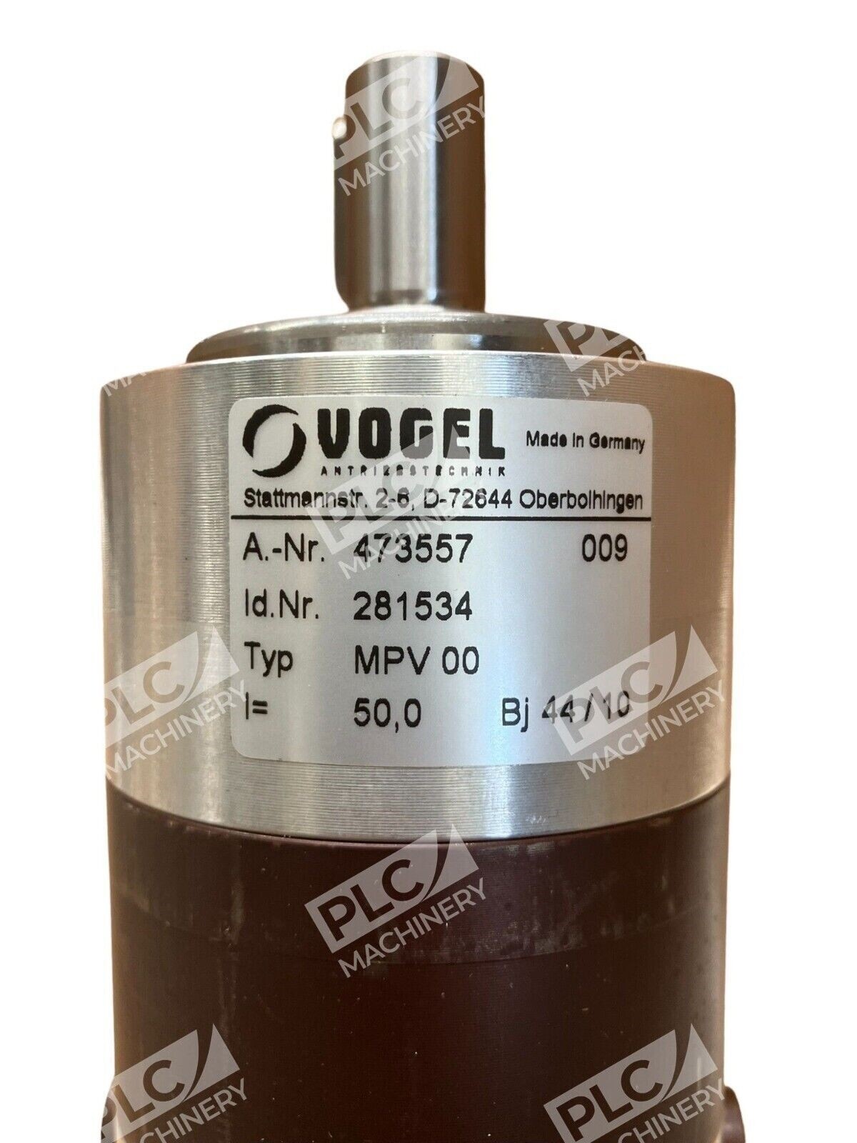 Lenze MCS 06F41LRS0B0-B11N-ST5S00N-R2SU Servo Motor w/ Vogel MPV 00 - Image 7