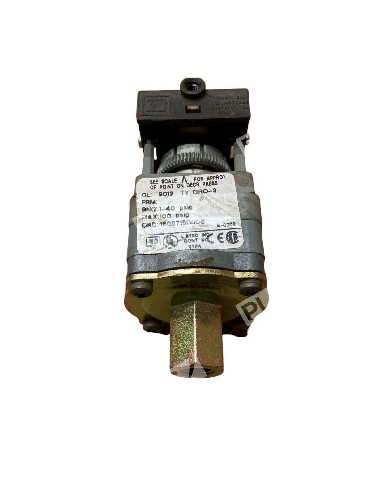 Square D 9012 GRO-3 Pressure Switch - Image 2