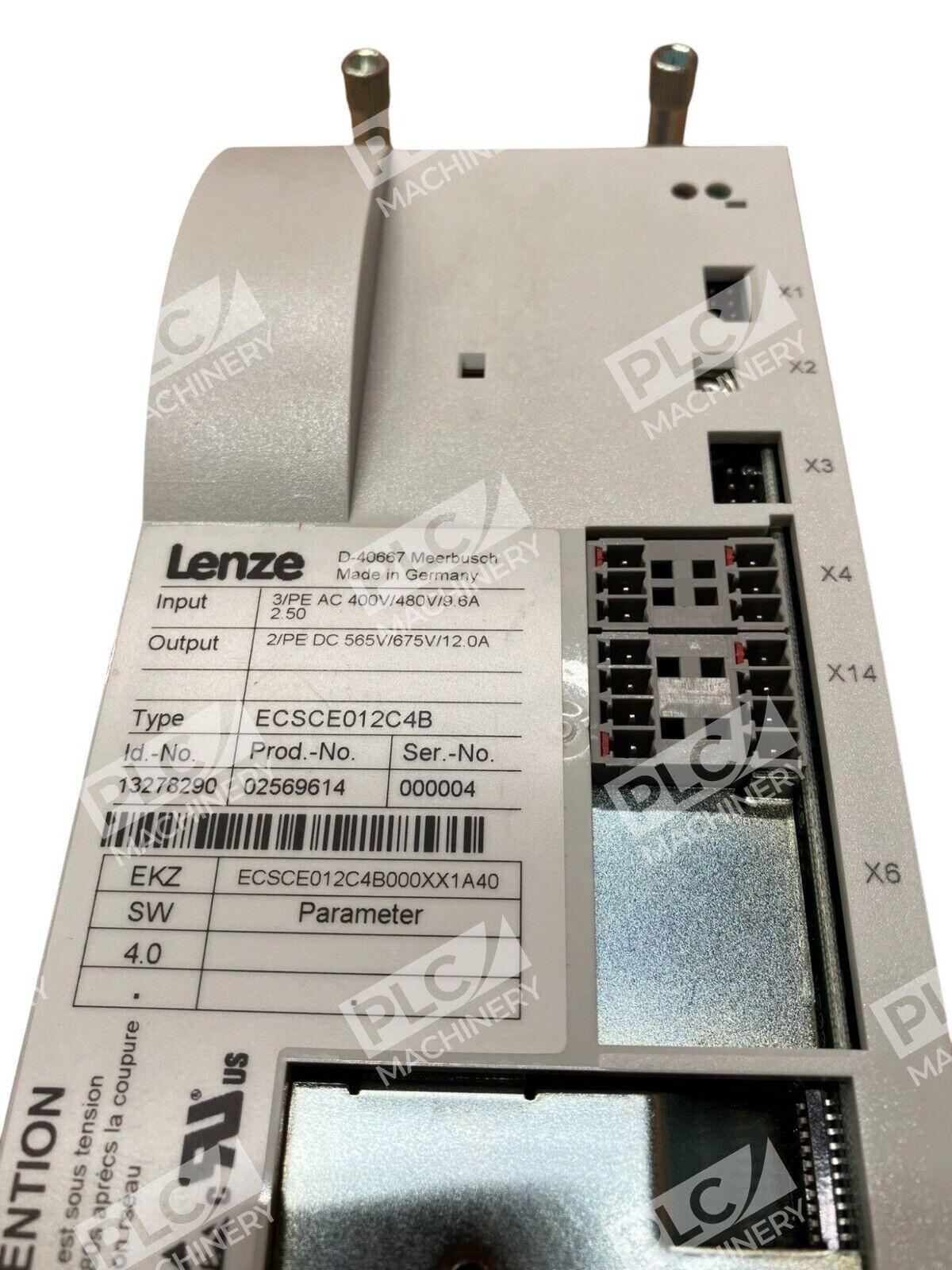 Lenze ECSCE012C4B Servo Power Supply NIB - Image 6