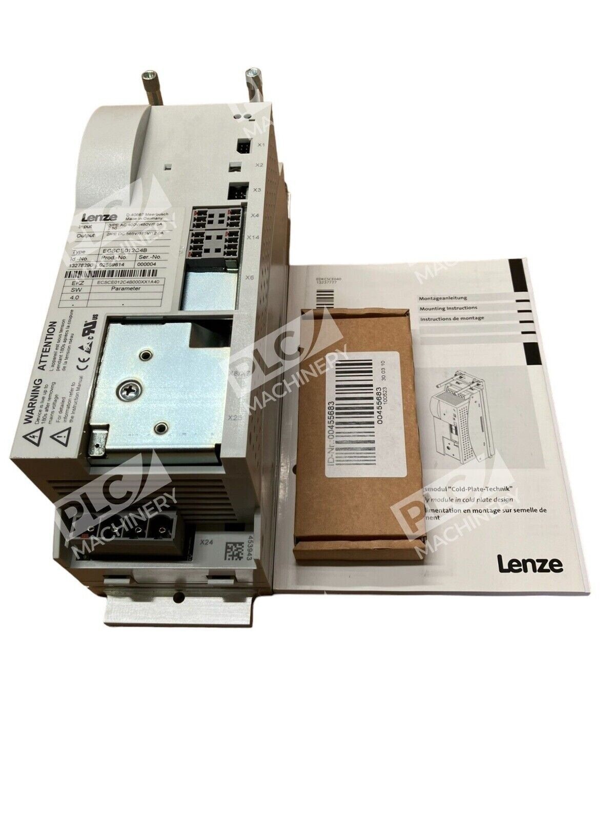 Lenze ECSCE012C4B Servo Power Supply NIB - Image 4