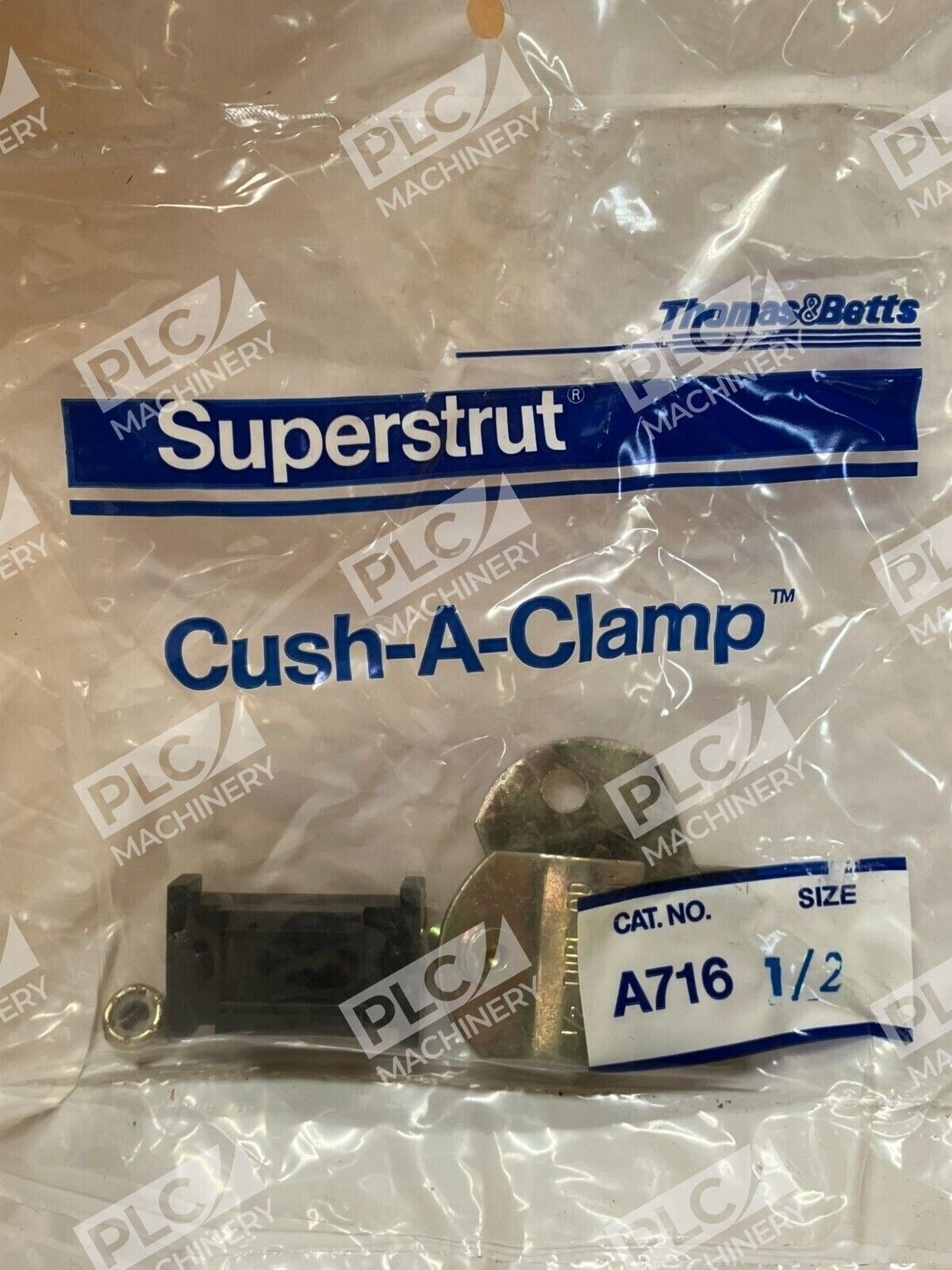 Thomas & Betts A716 1/2 Superstrut Cush-A-Clamp (lot of 4) - Image 4