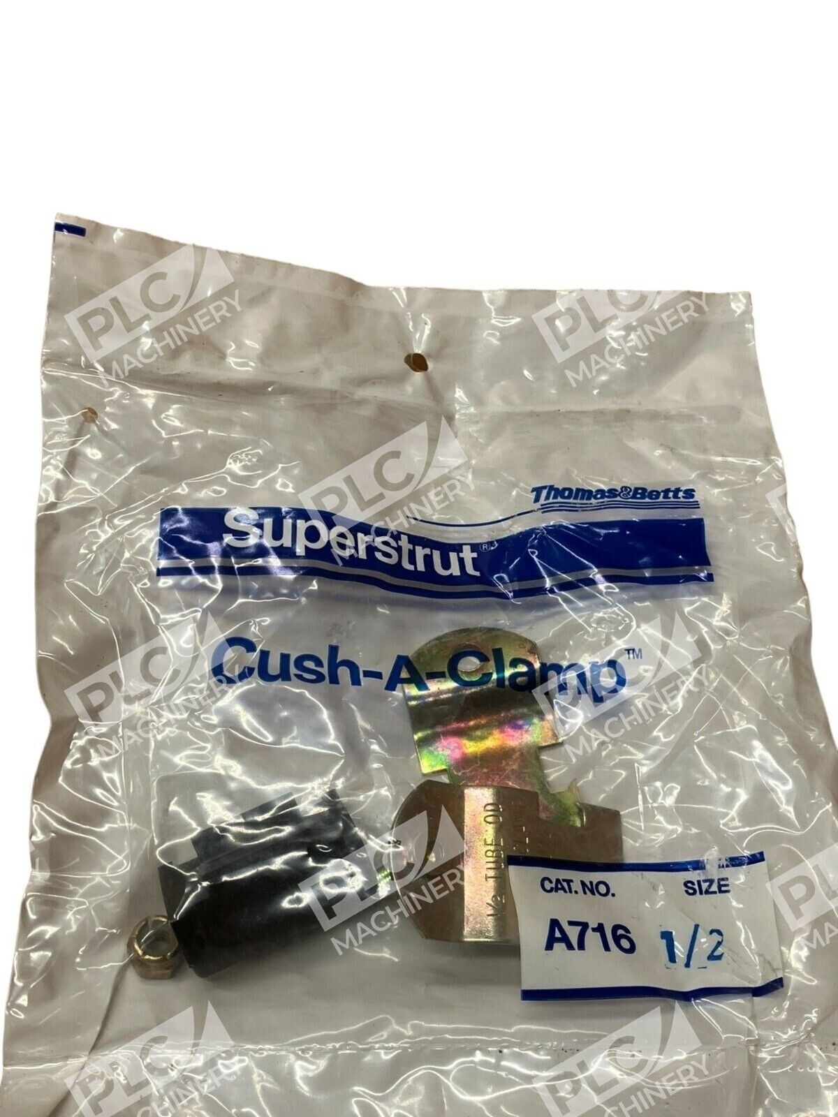 Thomas & Betts A716 1/2 Superstrut Cush-A-Clamp (lot of 4) - Image 3