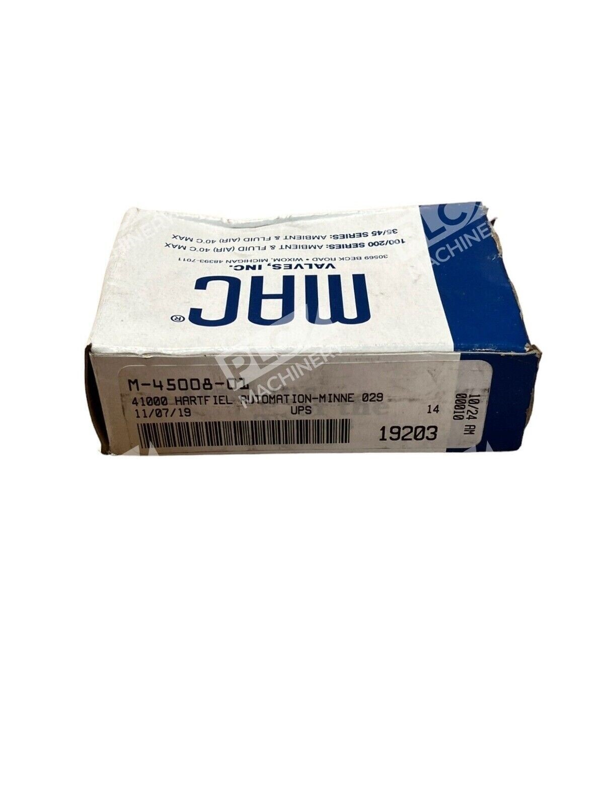 MAC M-45008-01 End Plate Kit Pressure Seal Between Manifold (lot of 2) - Image 3