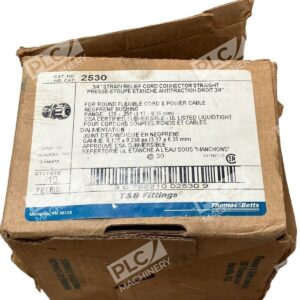 Thomas & Betts 2530 - Thomas & Betts 2530 3/4" Strain Releif Cord Connector Straig