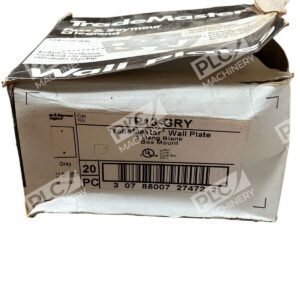 Pass & Seymour TP13-GRY - Pass & Seymour TP13-GRY TradeMaster Wall Plate Gray