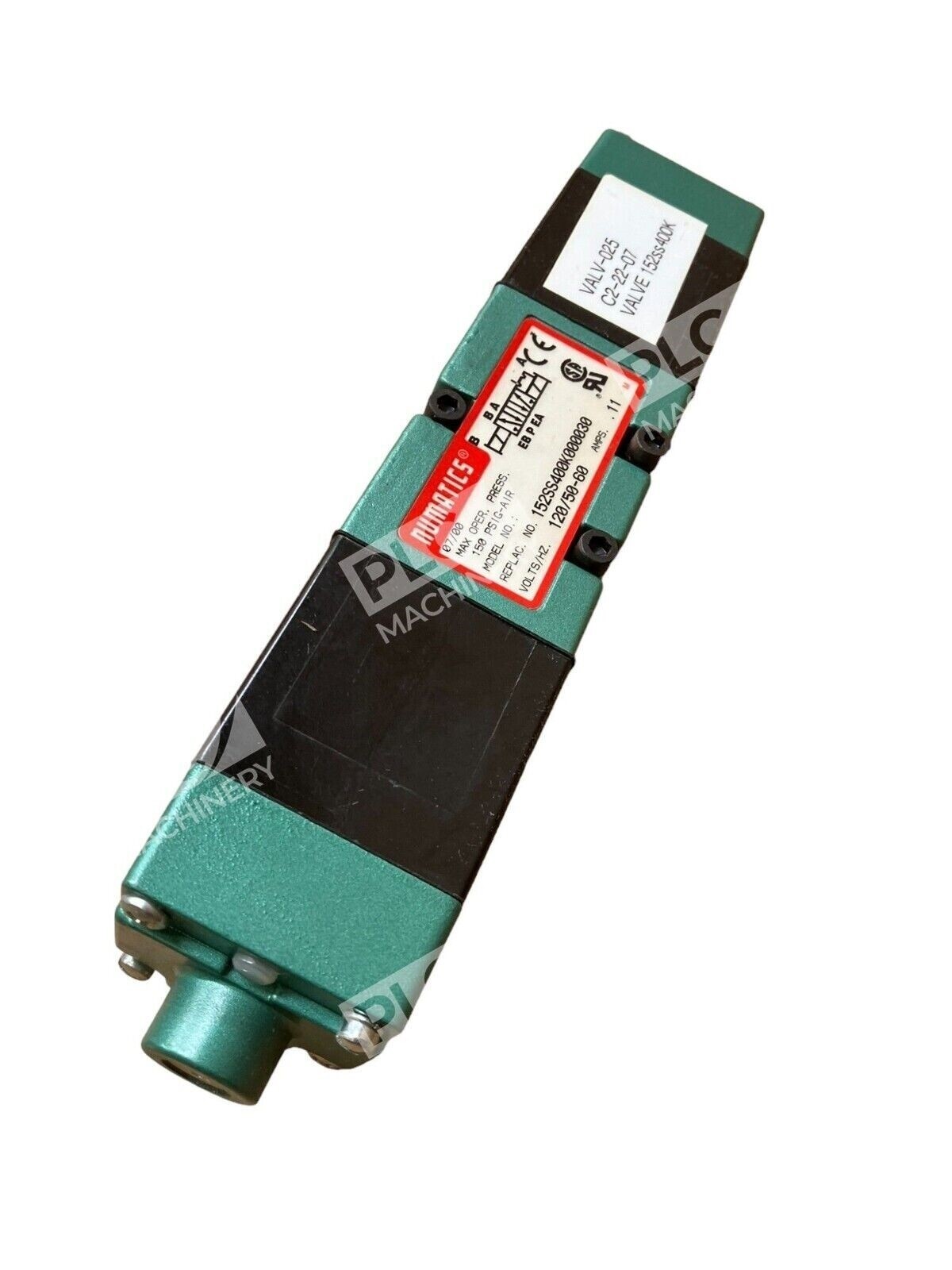 Numatics 152SS400K000030 - Numatics 152SS400K000030 Solenoid Valve 228-690B