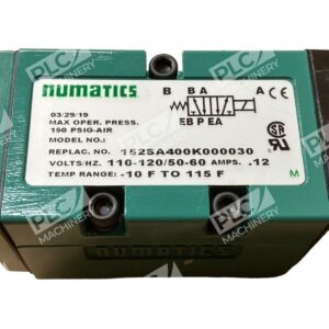Numatics 152SA400K000030 - Numatics 152SA400K000030 Pneumatic Solenoid Valve 228-690B