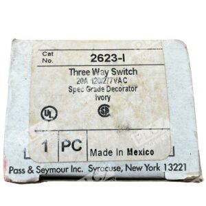 Pass & Seymour 2623-I - Pass & Seymour 2623-I Three Way Switch Legrand (lot of 2)