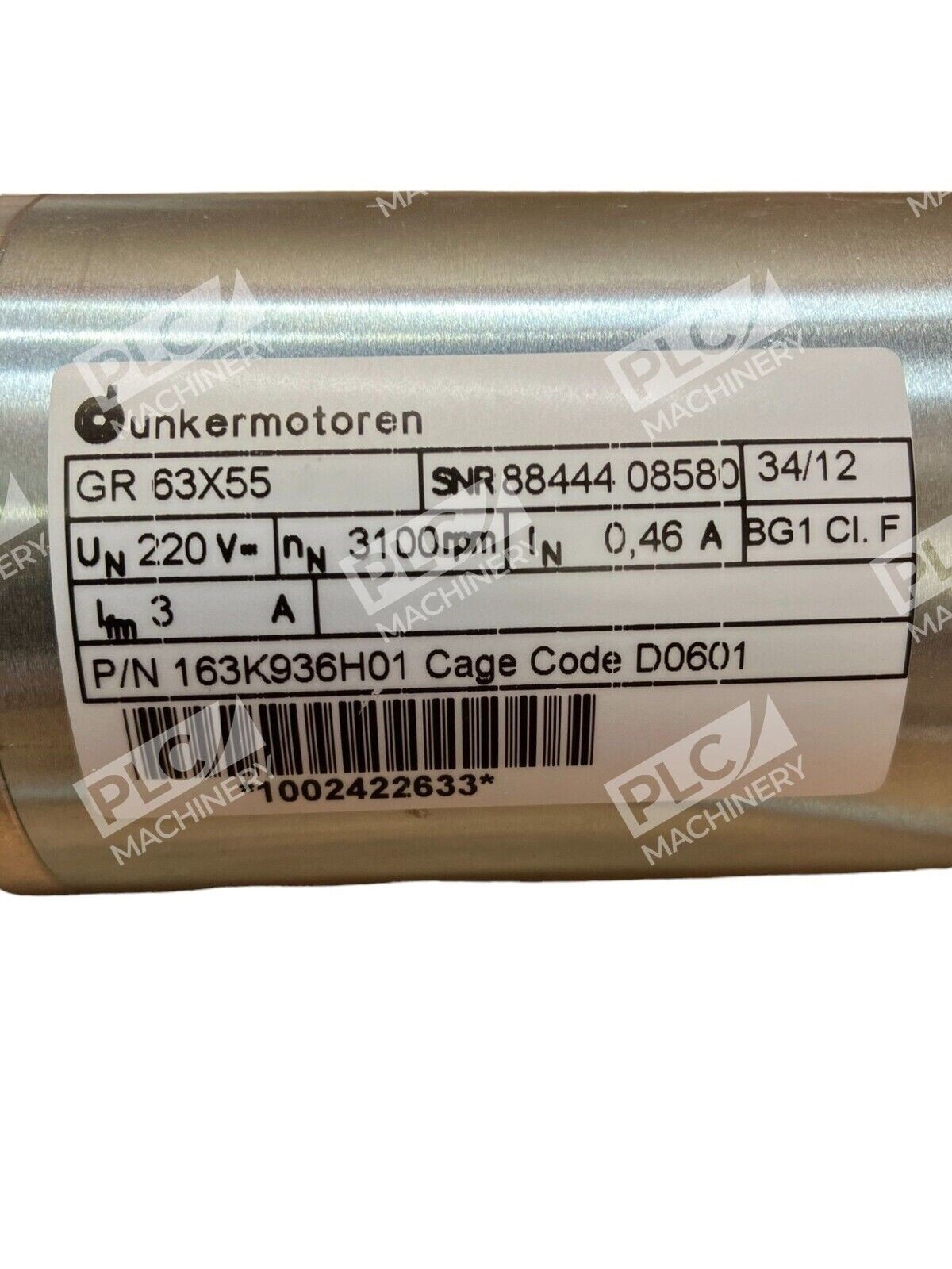 Dunkermotoren 6R 63X55 DC Gear Motor - Image 3