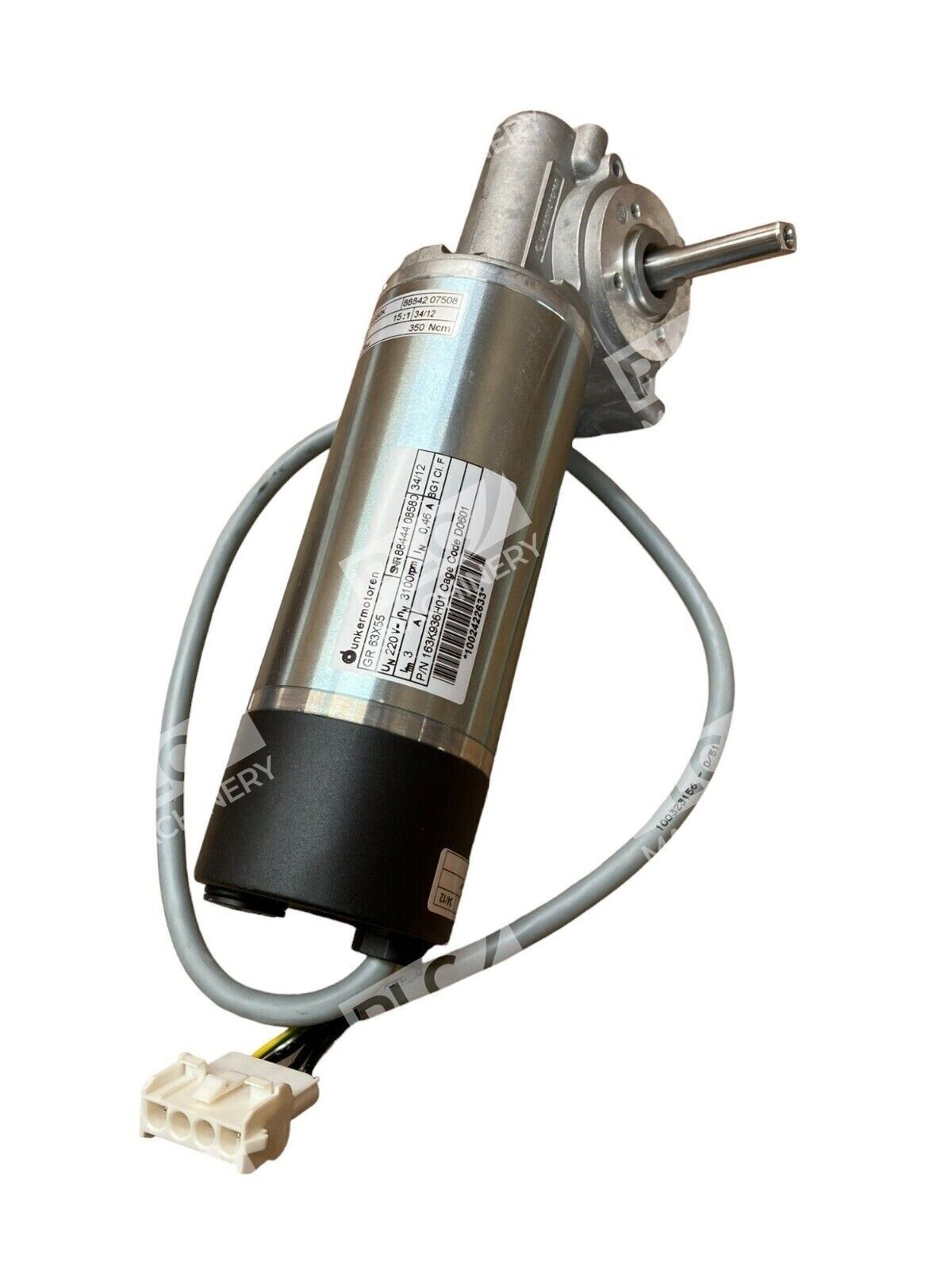 Dunkermotoren GR 63X55 - Dunkermotoren 6R 63X55 DC Gear Motor