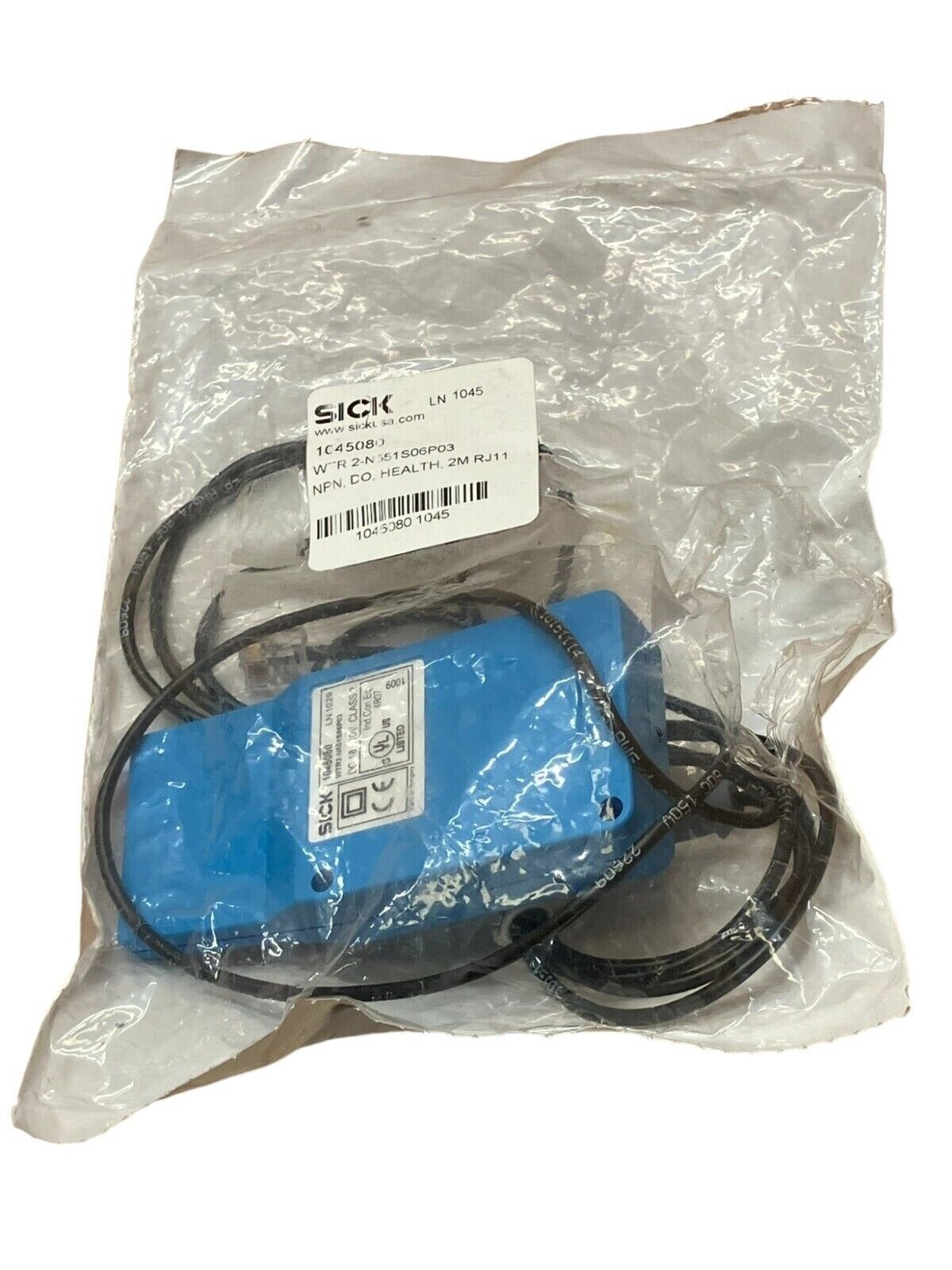 Sick WTR 2-N551S06P03 Photoelectric Sensor 1045080 - Image 2