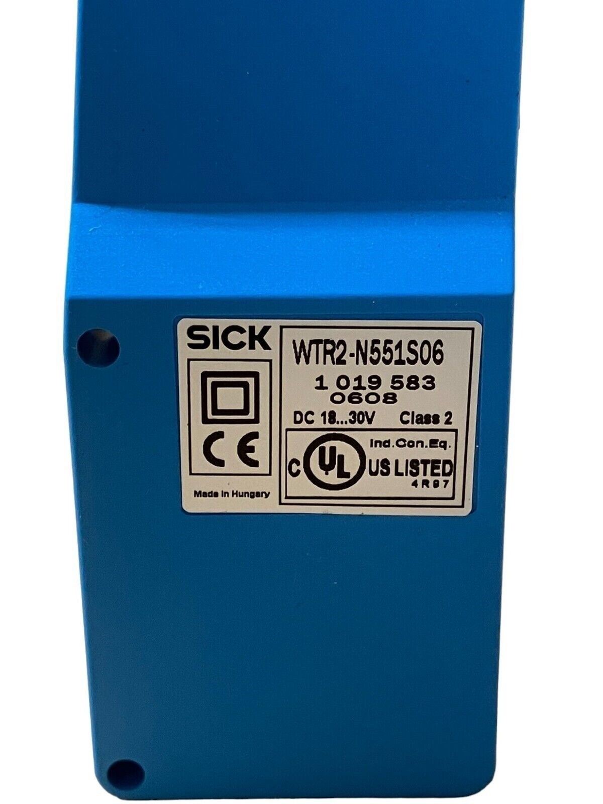 Sick WTR2-N551S06 Photoelectric Sensor 1019583 New No Cable - Image 3