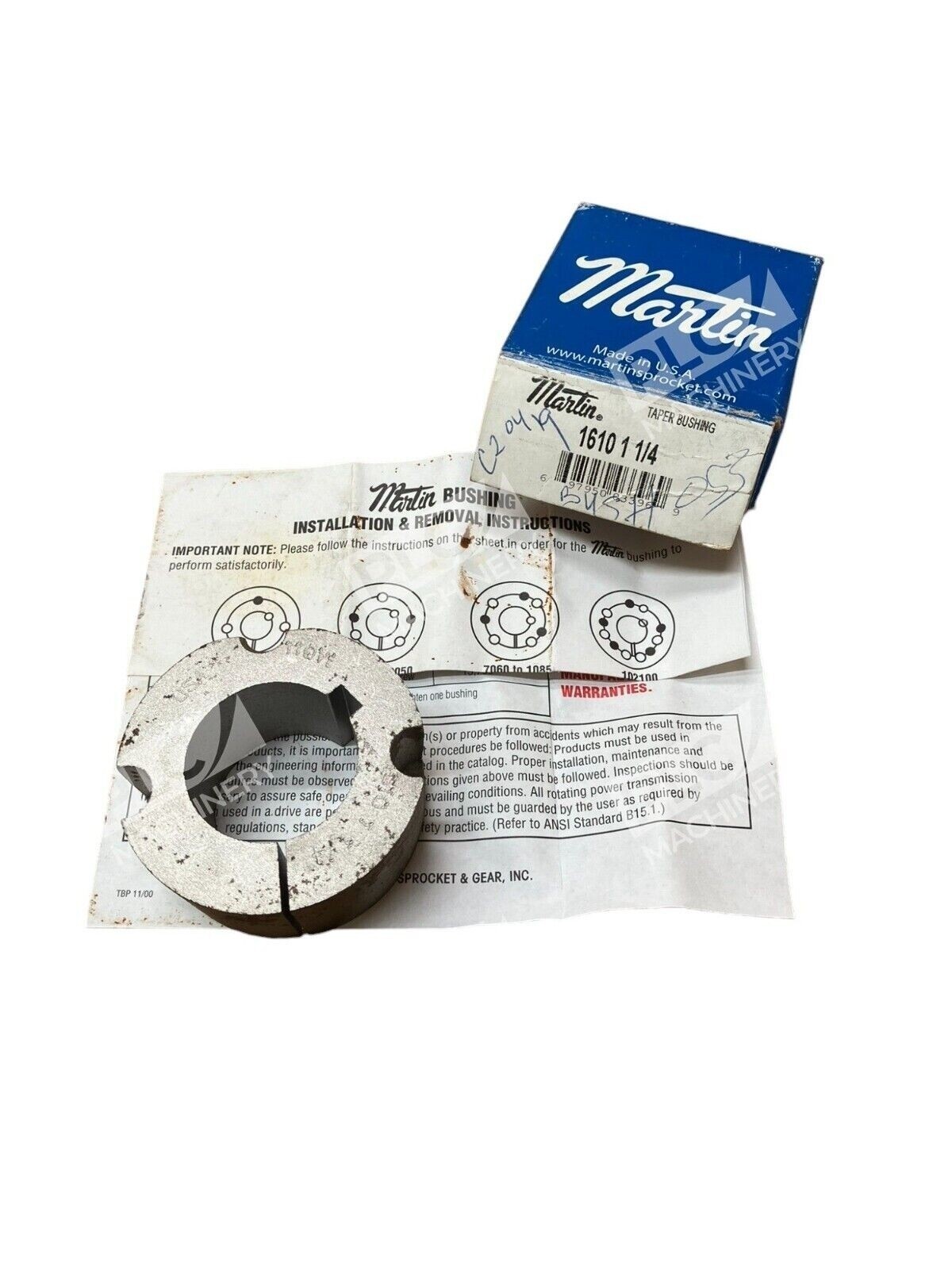 Martin 1610 1-1/4 Taper Bushing - Image 3