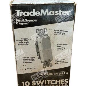 Pass & Seymour TM870-GRY - Pass & Seymour TM870-GRY TradeMaster Decorator Switch 1 Pole