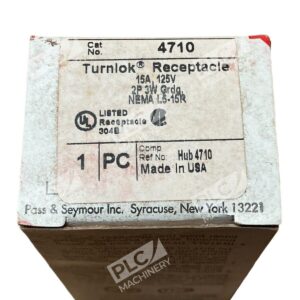 Pass & Seymour 4710 - Pass & Seymour 4710 Turnlok Receptacle 15A 125V Legrang (lot
