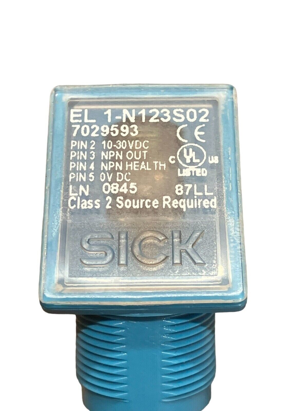 Sick EL1N-123S02 Photoelectric Sensor 7029593 - Image 3