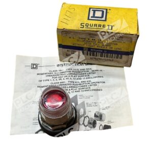 Square D 9001 SK1L - Square D 9001 SK1L Illuminated Push Button W/ Full Guard W/O