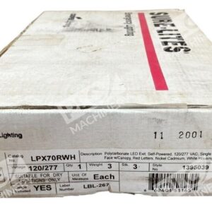 Cooper Lighting LPX70RWH - Cooper Lighting LPX70RWH Sure-Lights LED Exit Sign