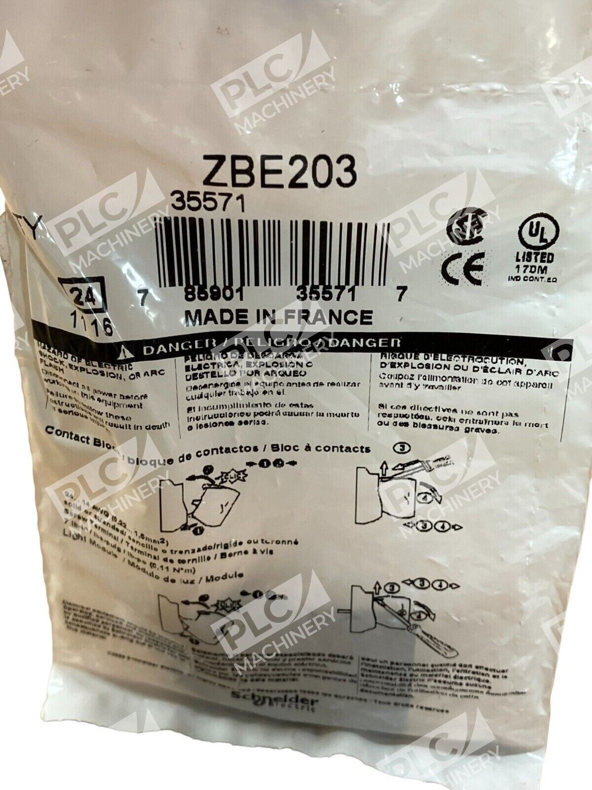 Schneider Electric ZBE203 Contact Block - Image 3