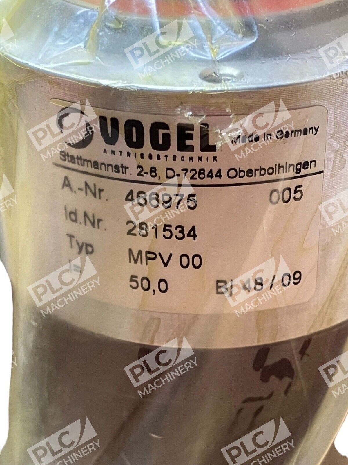 Vogel MPV 00 Planetary Gearbox 20:1 466975 281534 - Image 3