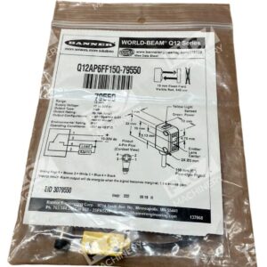 Banner Q12AP6FF15Q-79550 - Banner Q12AP6FF15Q-79550 World Beam Q12 Series