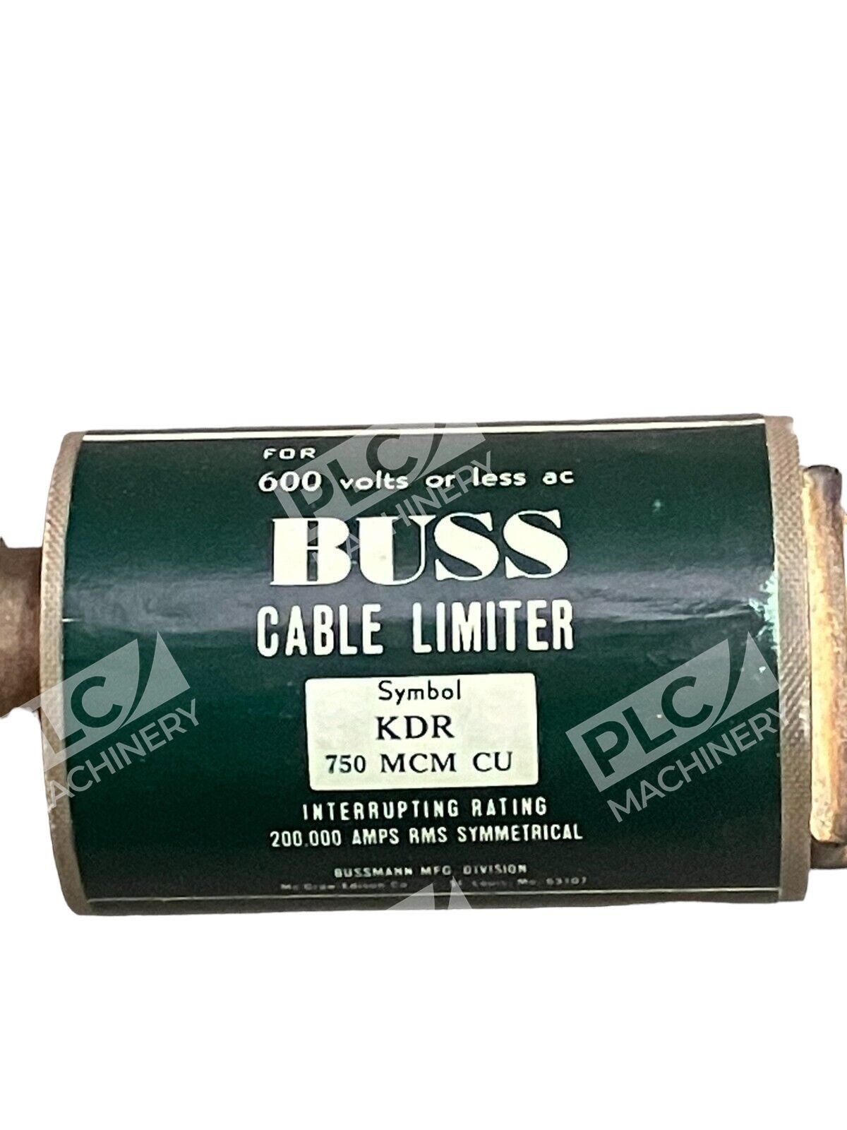 Bussmann KDR 750 MCM CU Buss Cable Limiter - Image 4