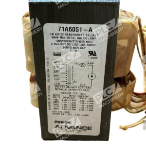 Philips Advance 71A6051-A - Philips Advance 71A6051-A CW Autotransformer Ballast