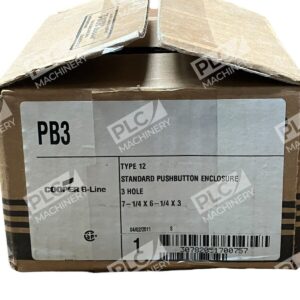 Cooper B-Line PB3 - Cooper B-Line PB3 Type 12 Standard Pushbutton Enclosure 3 Ho