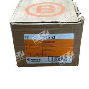 Bridgeport LB-63 - Bridgeport LB-63 Conduit Body 1" (Box of 2)