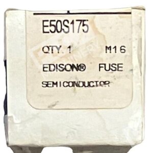 Edison E50S 175 - Edison E50S 175 Semiconductor Fuse