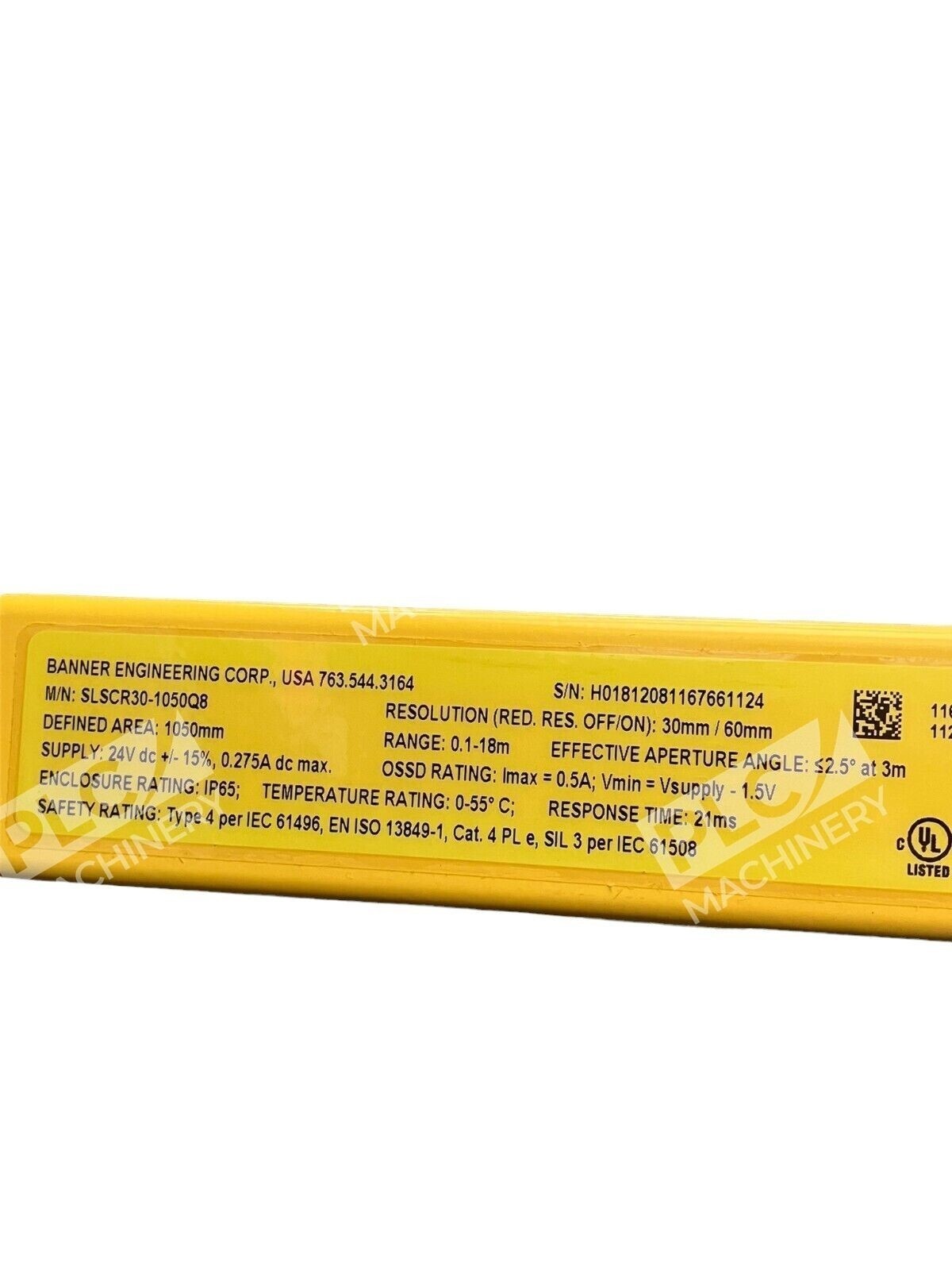 Banner Engineering SLSCR30-1050Q8 EZ-Screen Reciever - Image 6