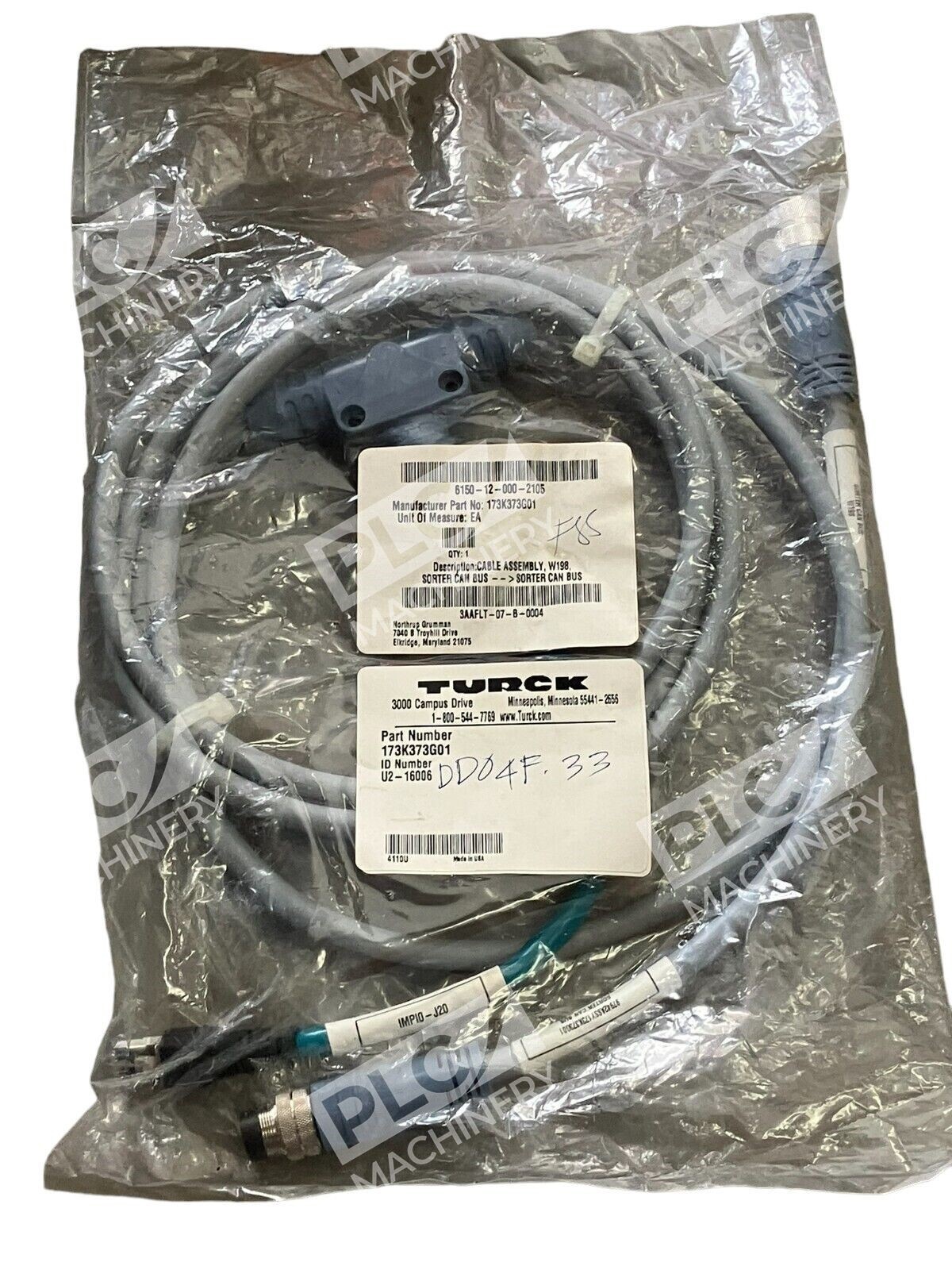 Turck U2-16006 Cable Assembly 97942ASSY173K373G01 - Image 3