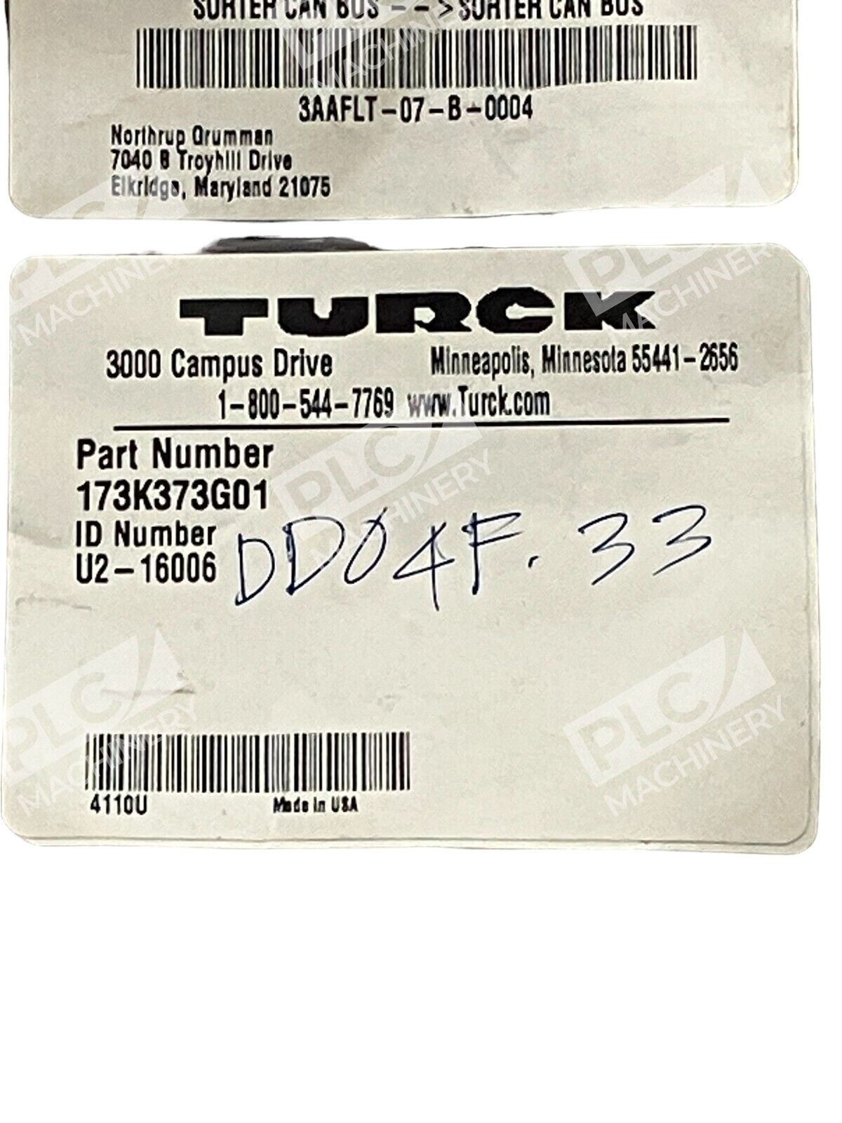 Turck U2-16006 Cable Assembly 97942ASSY173K373G01 - Image 4
