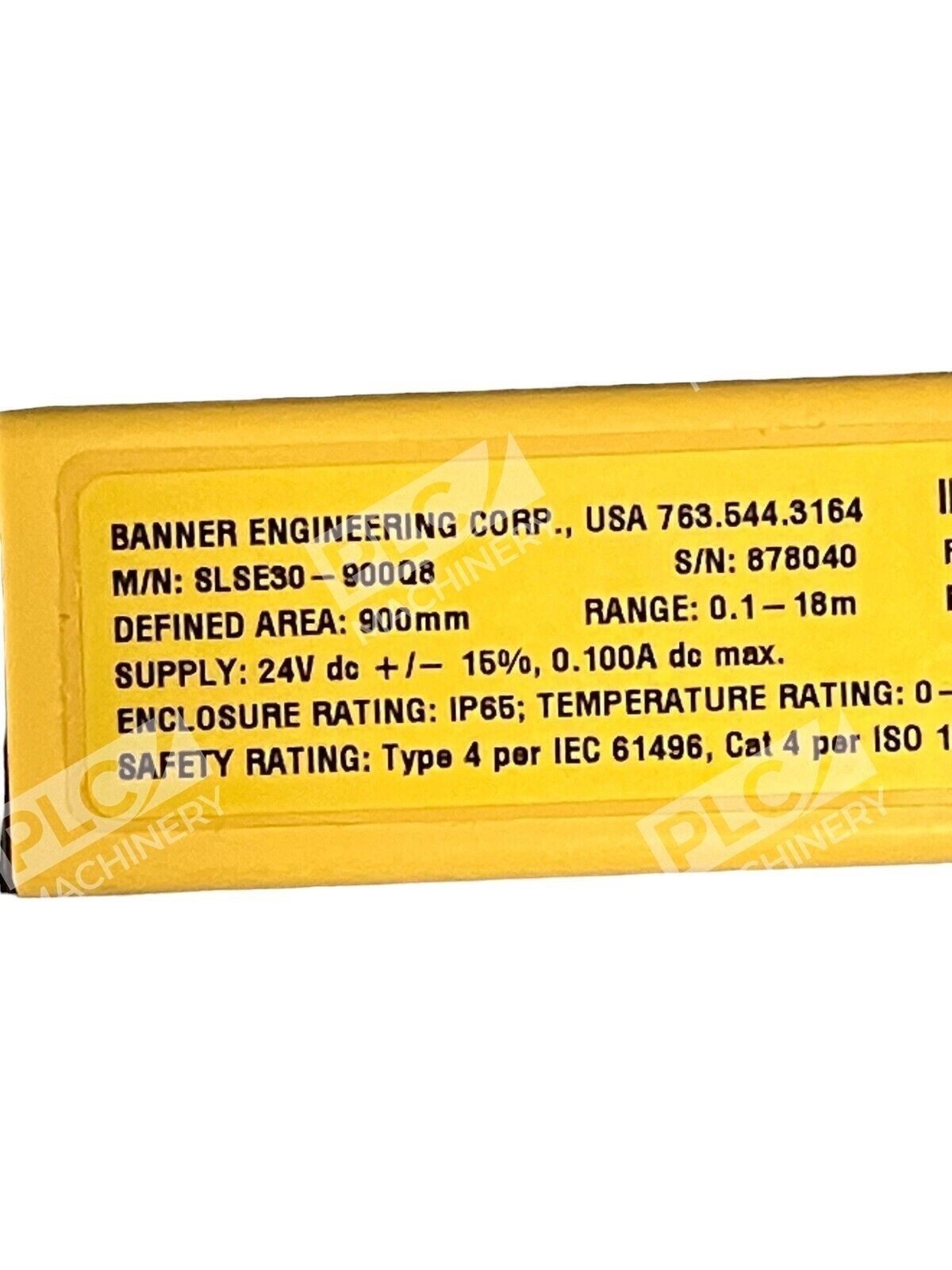 Banner Engineering SLSE30-900Q8 EZ-Screen Emitter - Image 6