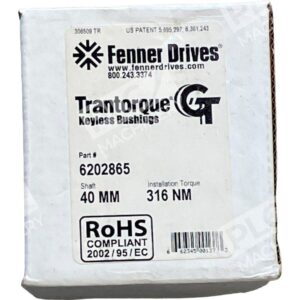 Fenner Drives 6202865 - Fenner Drives Trantorque GT Keyless Bushings 6202865 40MM 31