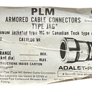 Adalet PLM JAG 375-35 - Adalet PLM JAG 375-35 Armored Cable Connector Cable Range 3.