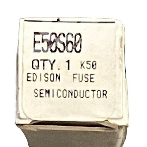 Edison E50S 60 - Edison E50S 60 Semiconductor Fuse (lot of 2)