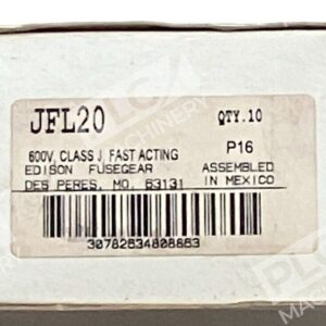 Edison JFL 20 - Edison JFL 20 Class J Fast Acting Current Limiting Fuse (Box