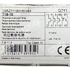 ABB T16-10 - ABB T16-10 Thermal Overload Relay 1SAZ711201R1043